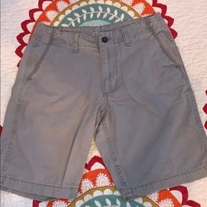 Grey Khaki Shorts